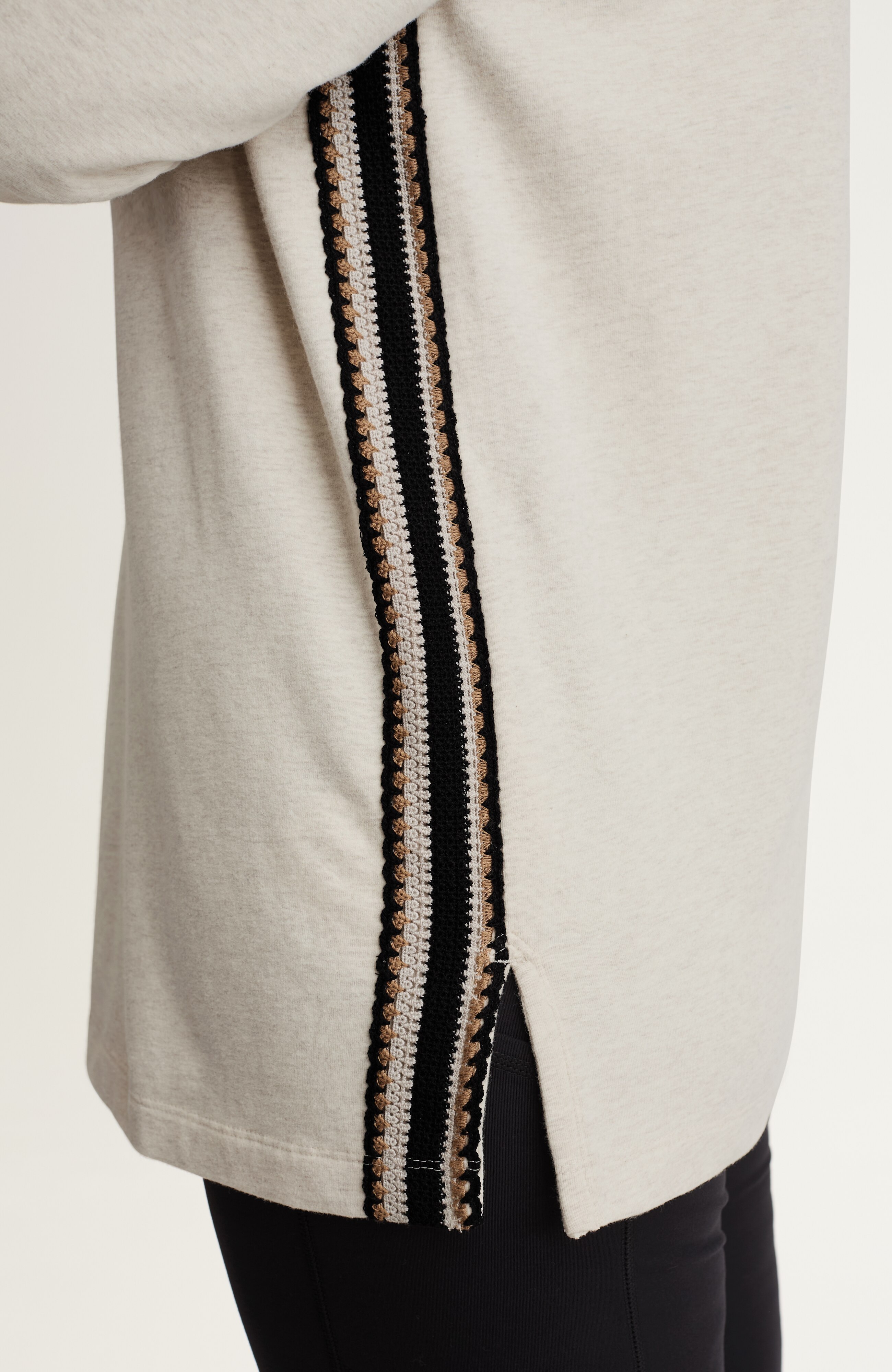 Fit French Terry Crochet Tunic | JJill