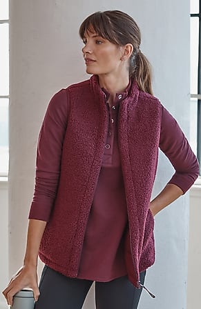 Image for Fit Reversible Sherpa Vest