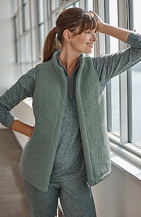 Image for Fit Reversible Sherpa Vest