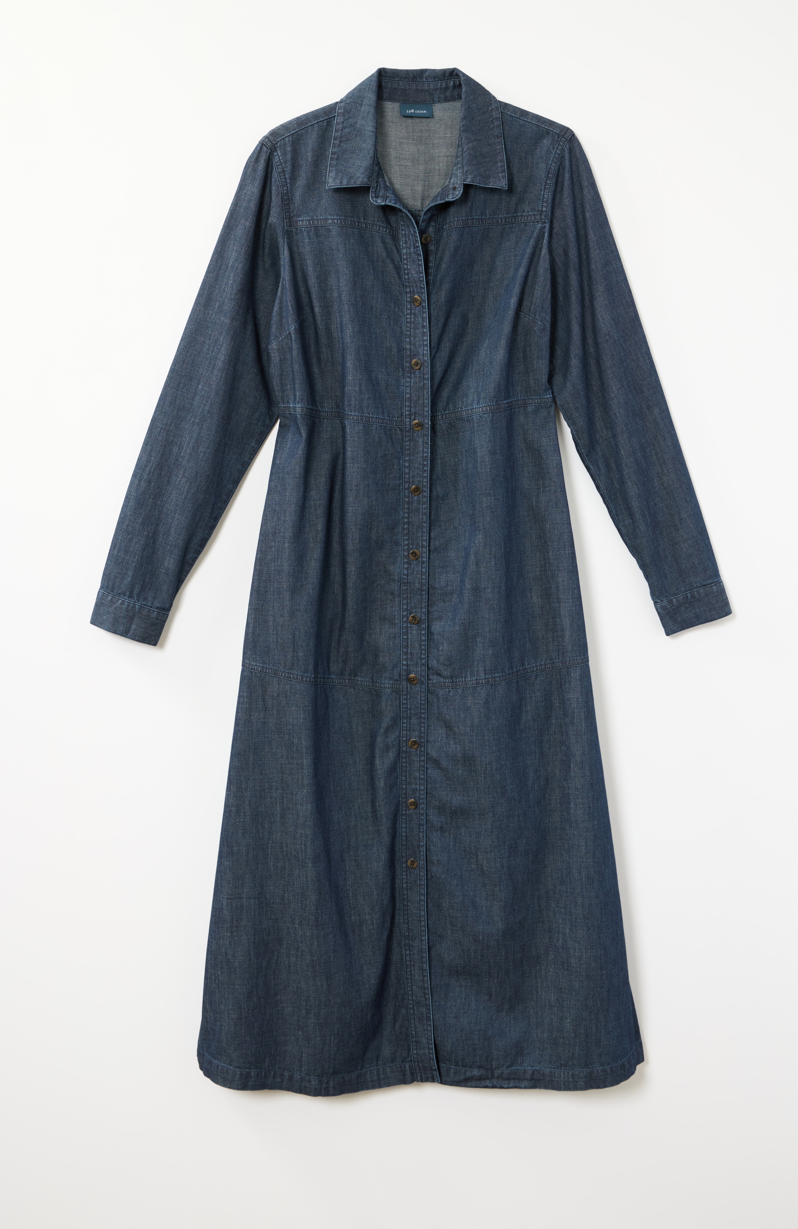 Denim Midi Shirtdress
