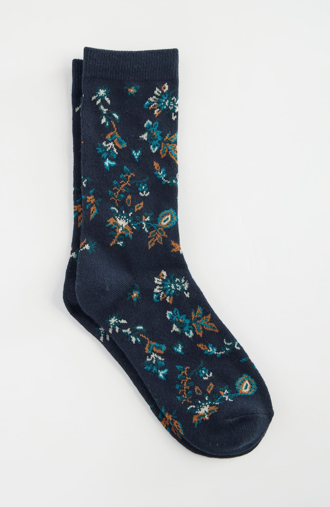 Jjill J.jill Winding Vines Crew Socks In Multi