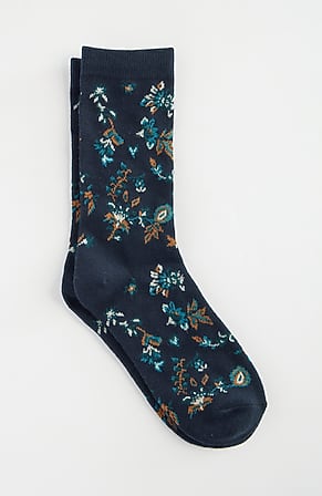 Image for Winding Vines Crew Socks