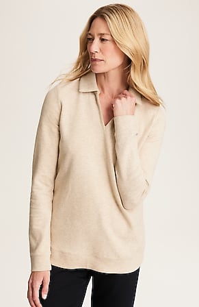 Image for Pure Jill Diagonal-Knit Top