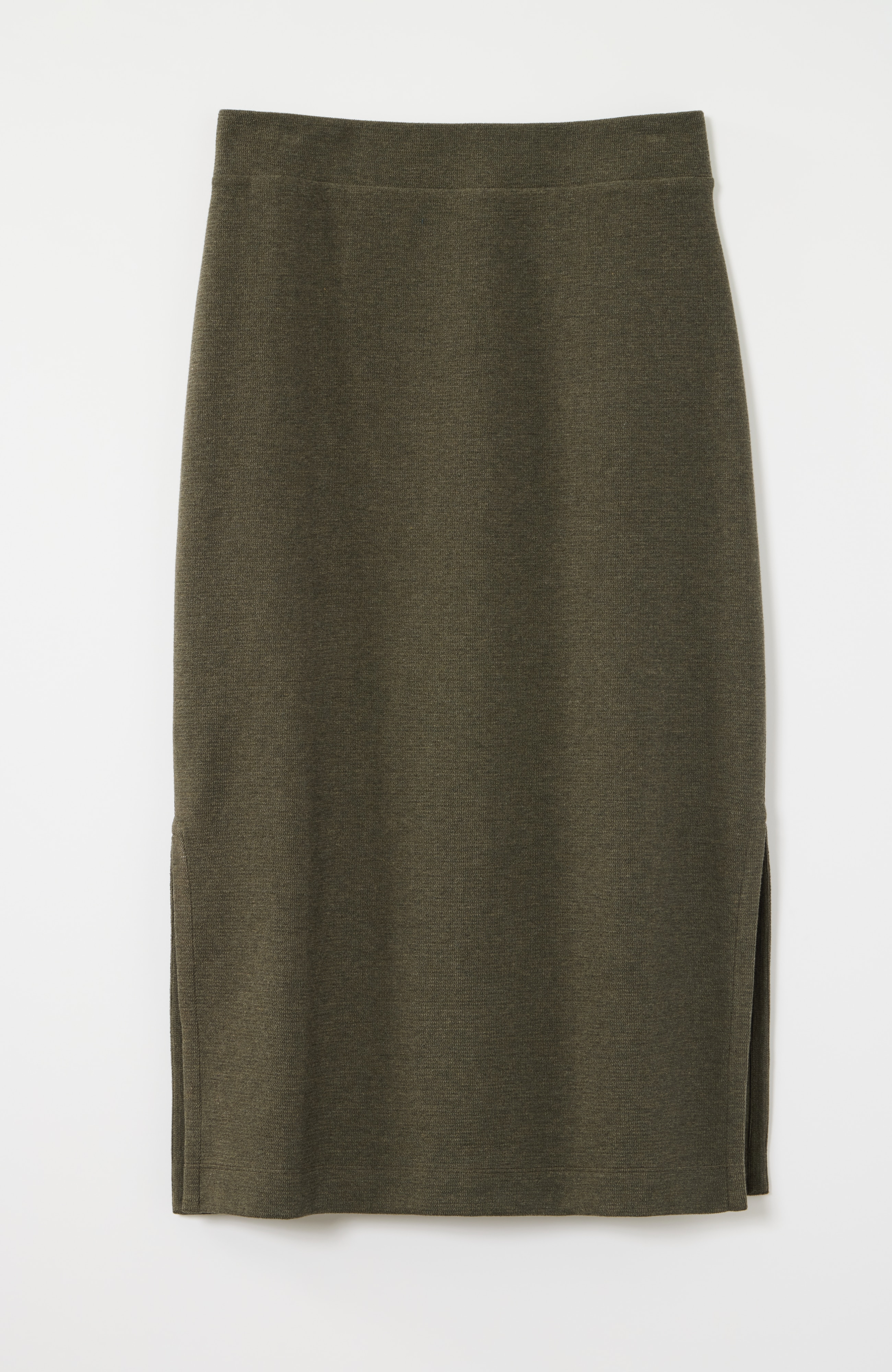 Pure Jill Textured-Knit Pull-On Skirt