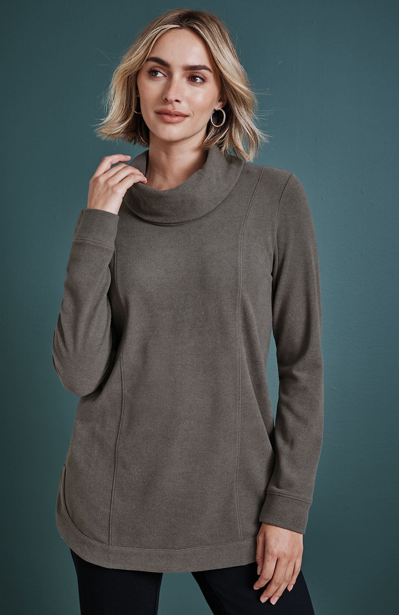 Jjill J.jill Cozy Seamed Tunic
