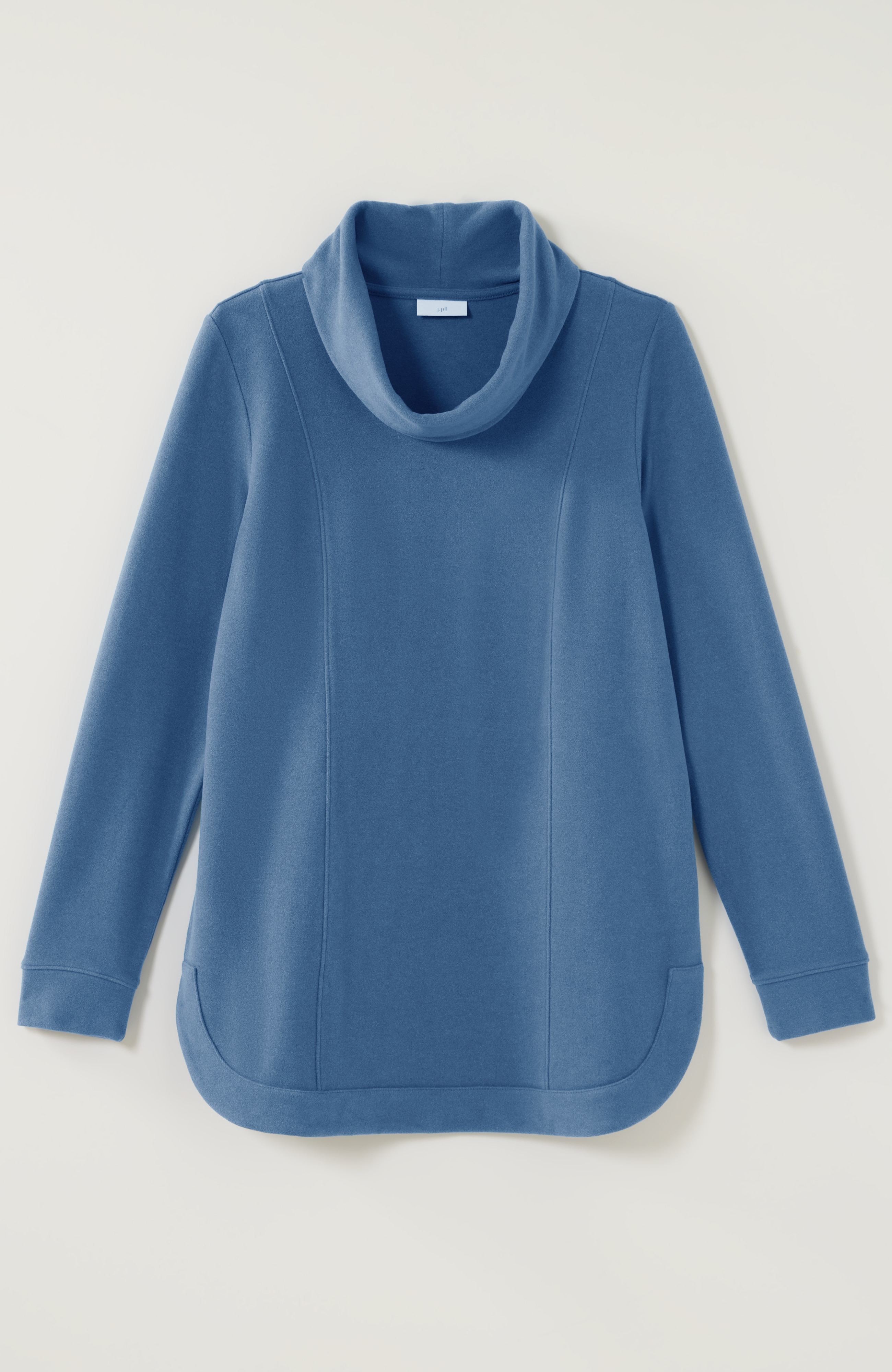 cozy seamed tunic