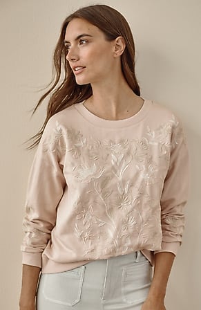 Image for Intricately Embroidered Sweatshirt