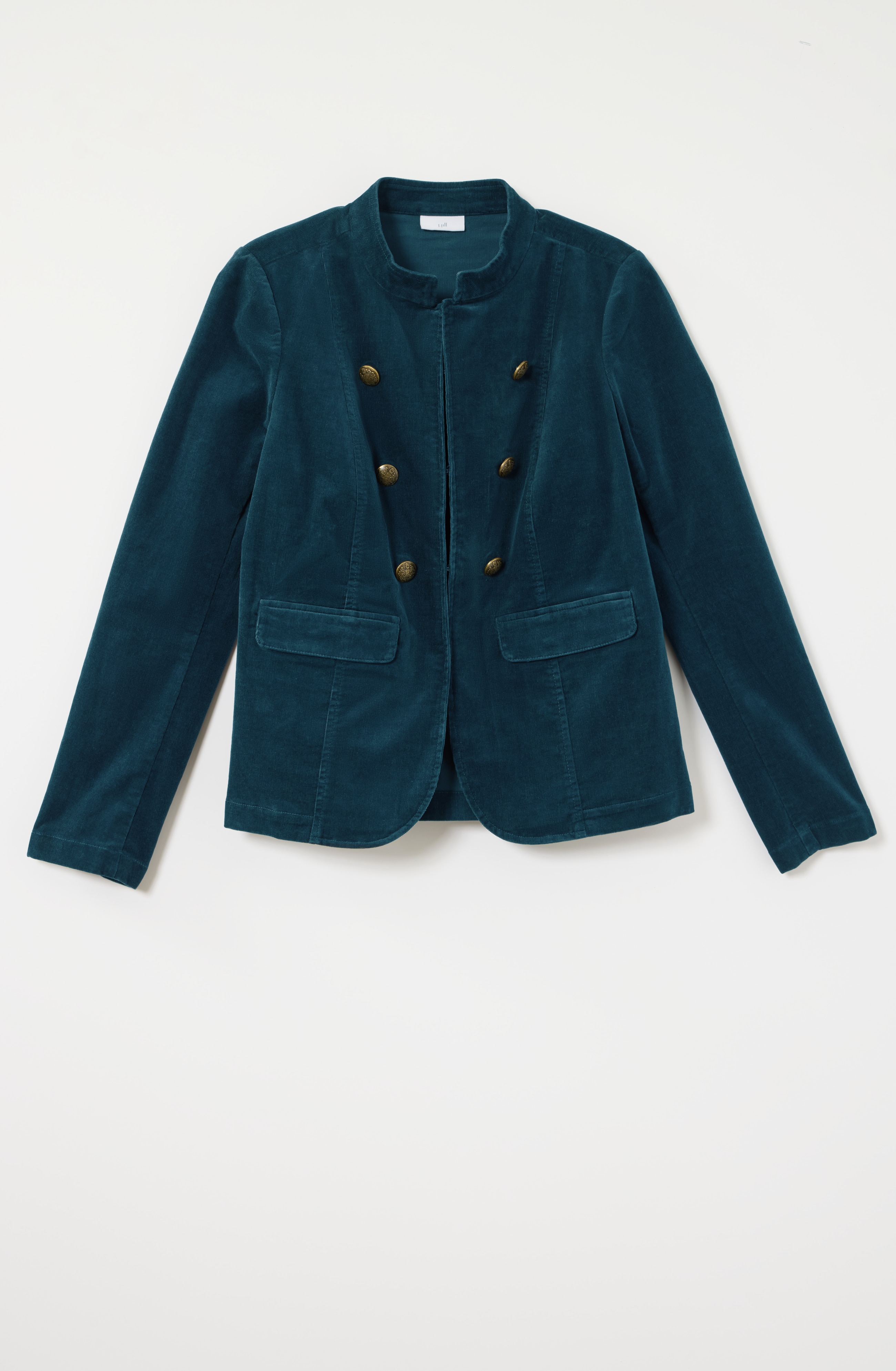 Corduroy Military Jacket
