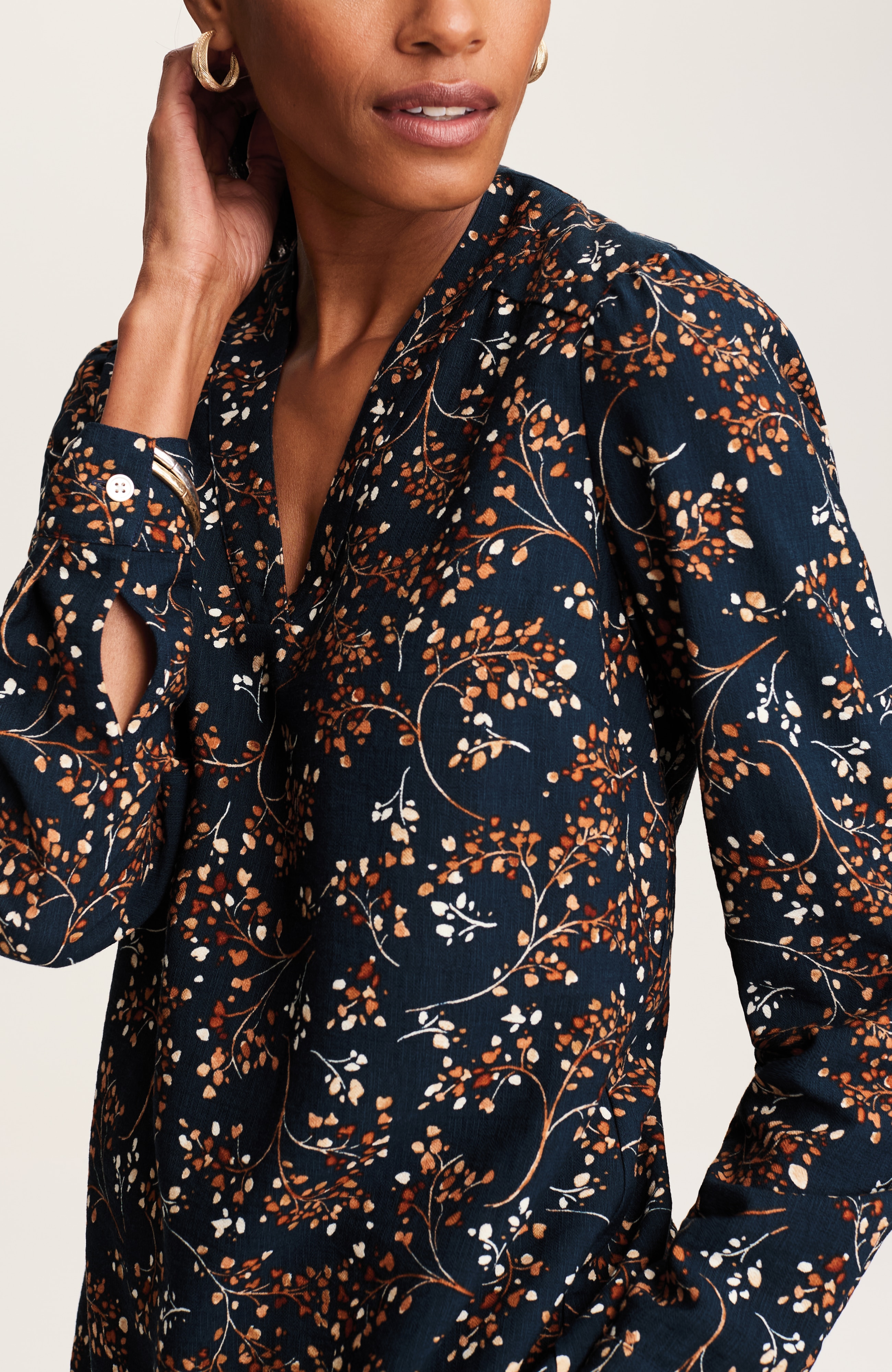 Wearever Printed Popover | JJill