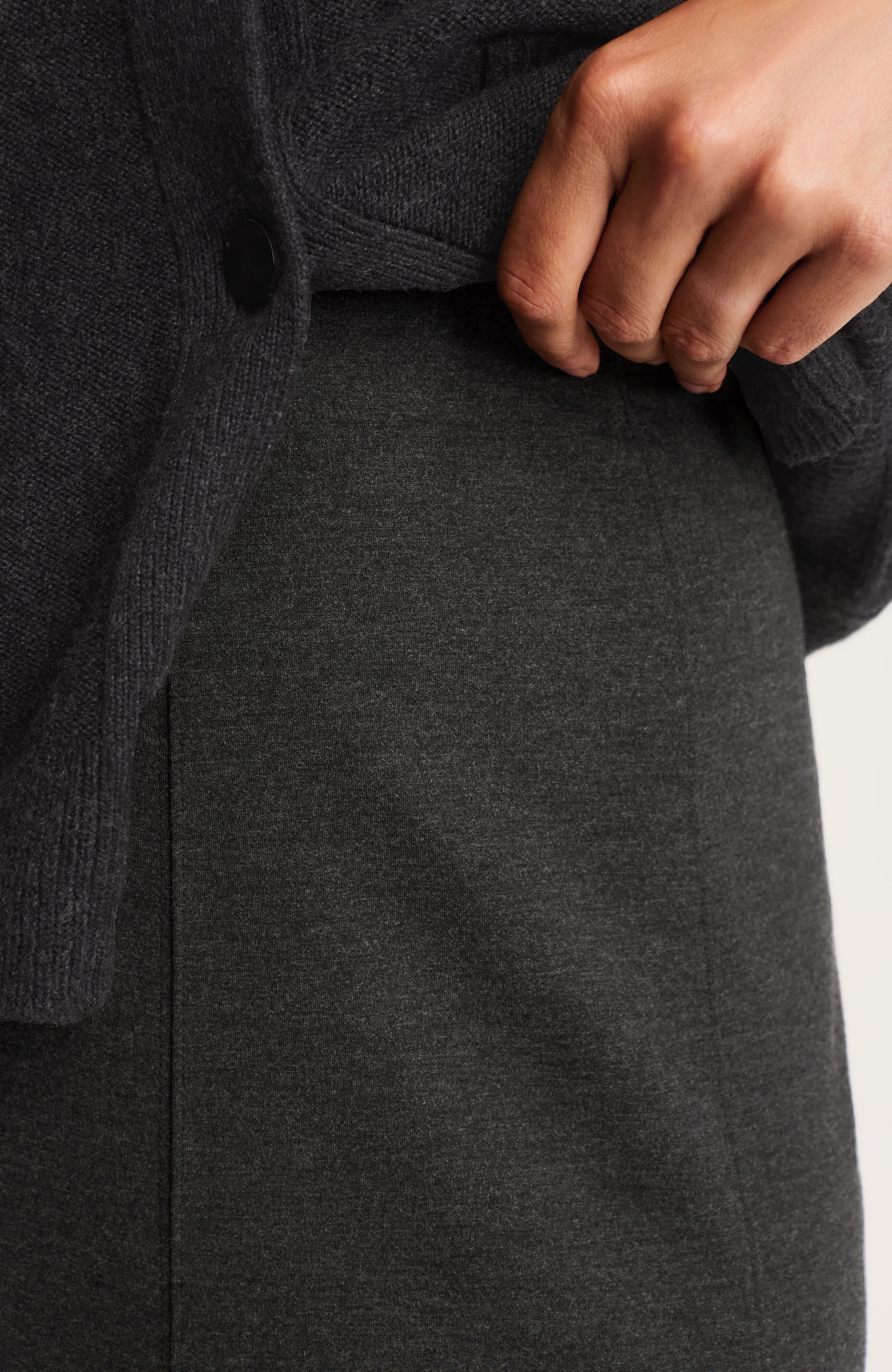 wearever double-face jersey a-line skirt