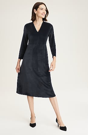 Image for Wearever Velvet Knit Dress
