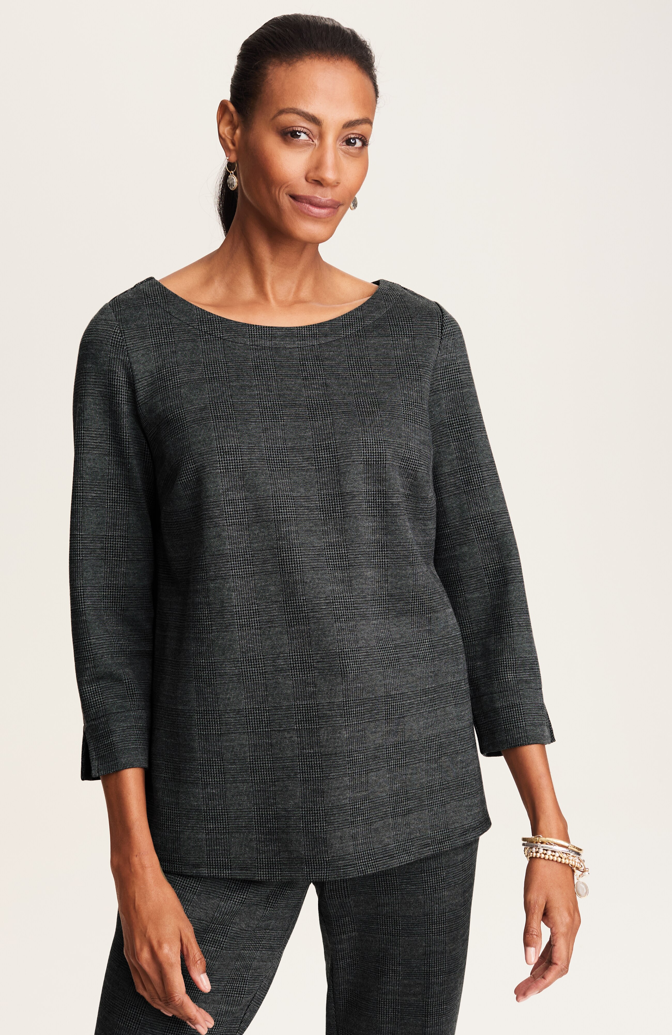 wearever jacquard top