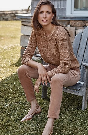 Image for Marled Rib-Stitched Sweater