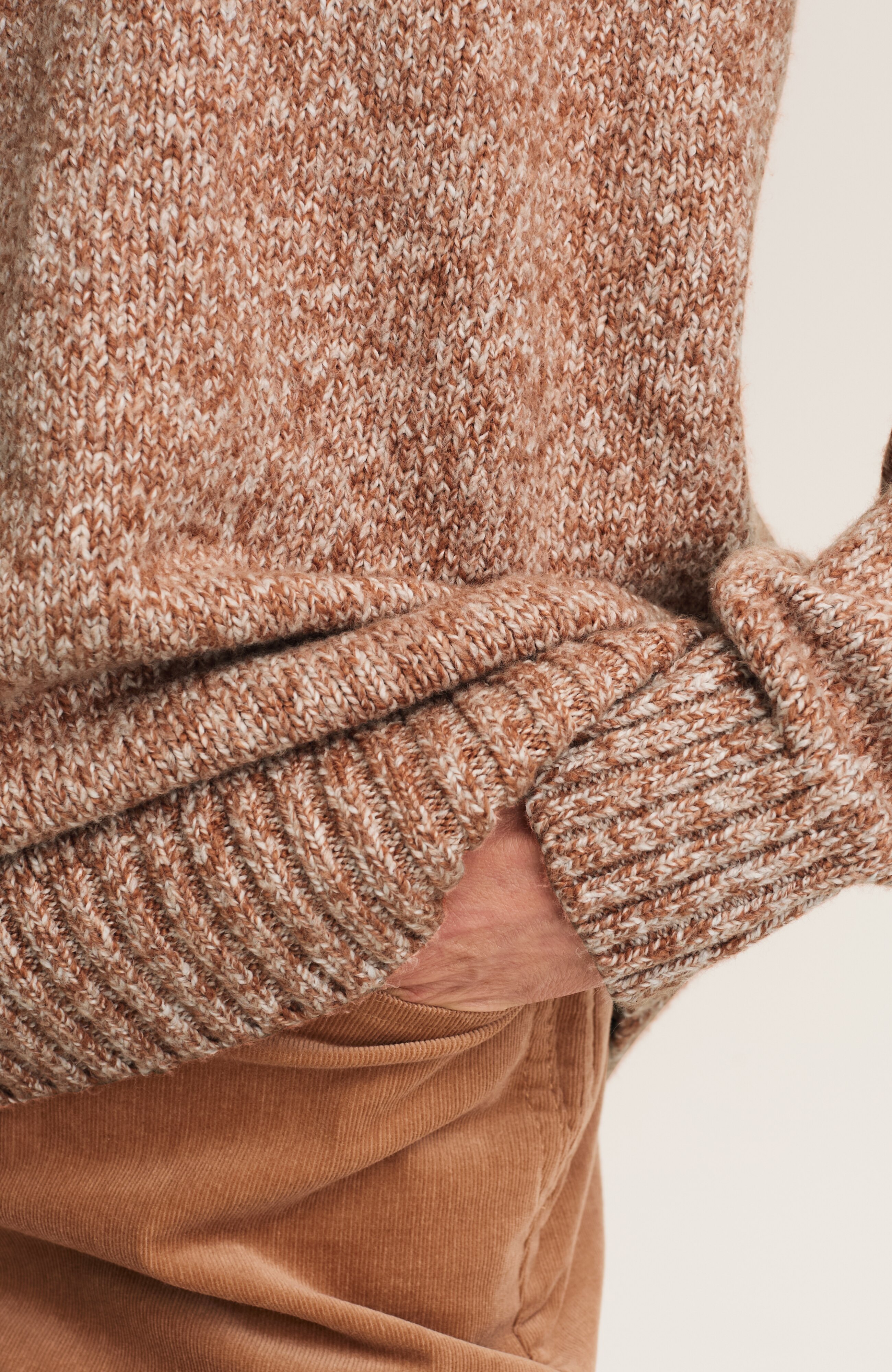MARLED RIB-STITCHED SWEATER | JJill
