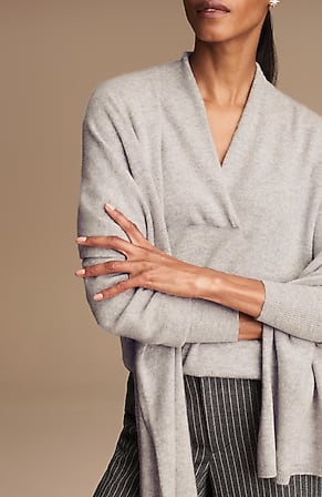 Image for Recycled-Cashmere-Blend Scarf