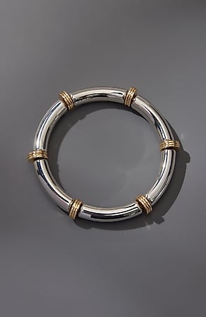 Image for Mixed-Metal Stretch Bracelet