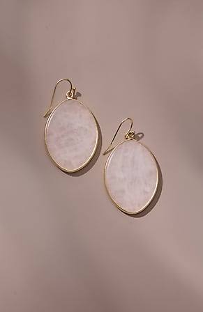 Image for Pink Quartz Earrings