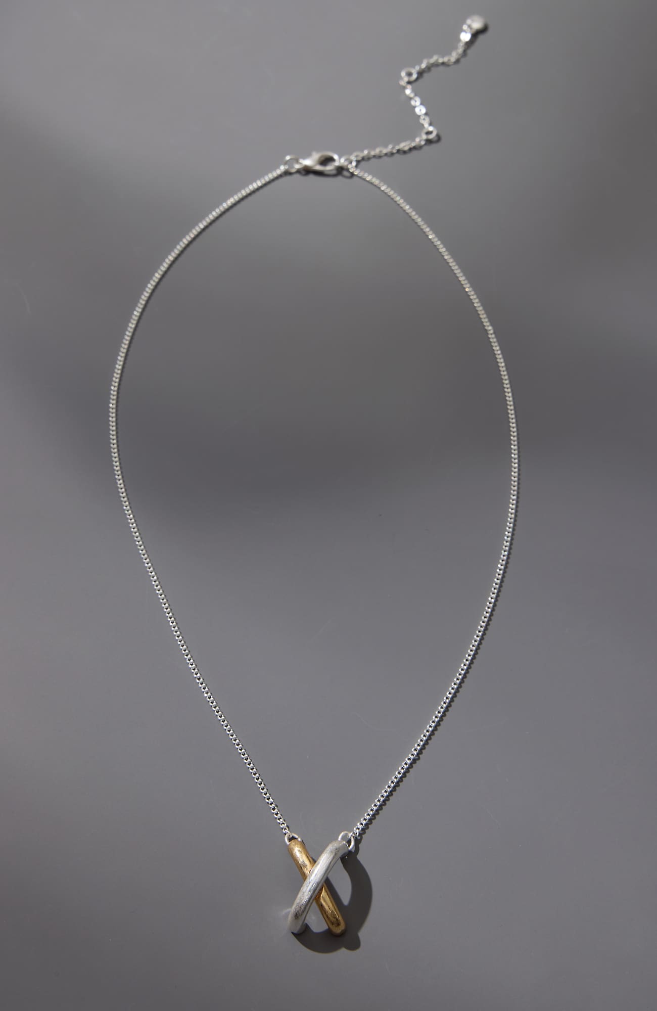 Jjill J.jill Modern Elements Crisscross Necklace