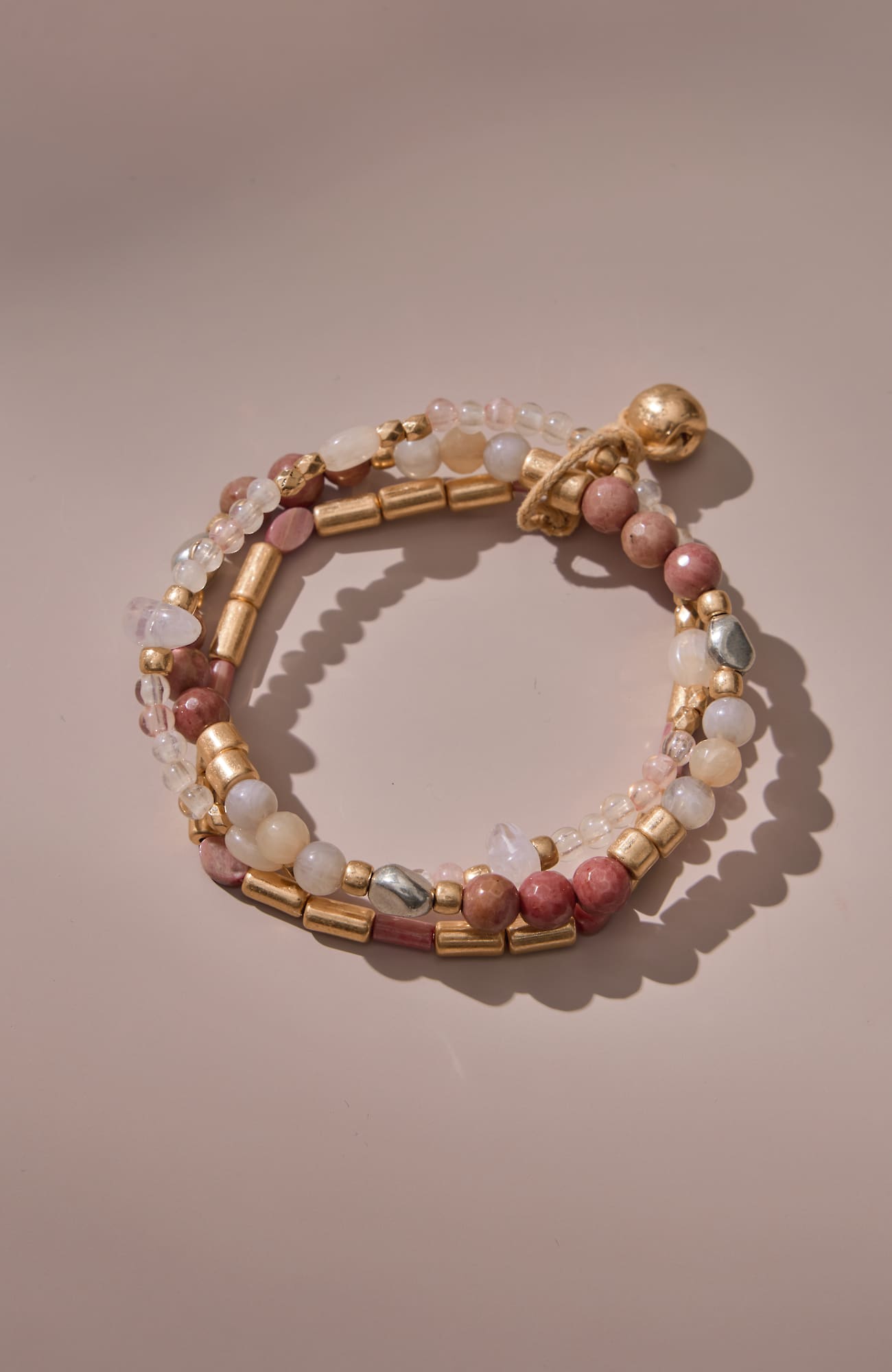 Jjill J.jill Mixed-beads Stretch Bracelet In Multi