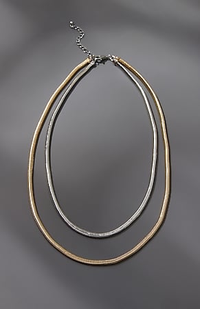 Image for Modern Elements Snake Chain Necklace