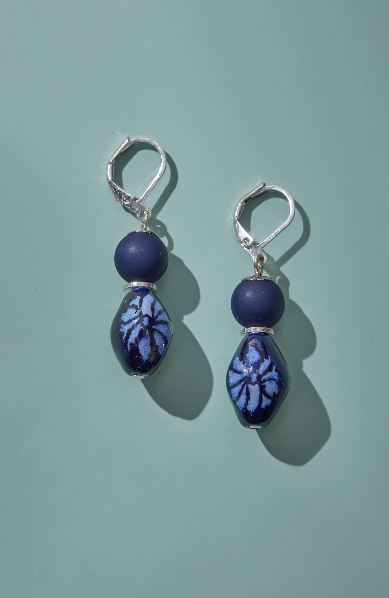 Jjill J.jill Ceramic Beaded Earrings In Multi