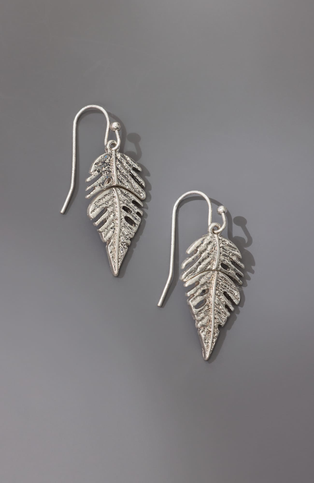 Jjill J.jill Fall Foliage Earrings In Silver