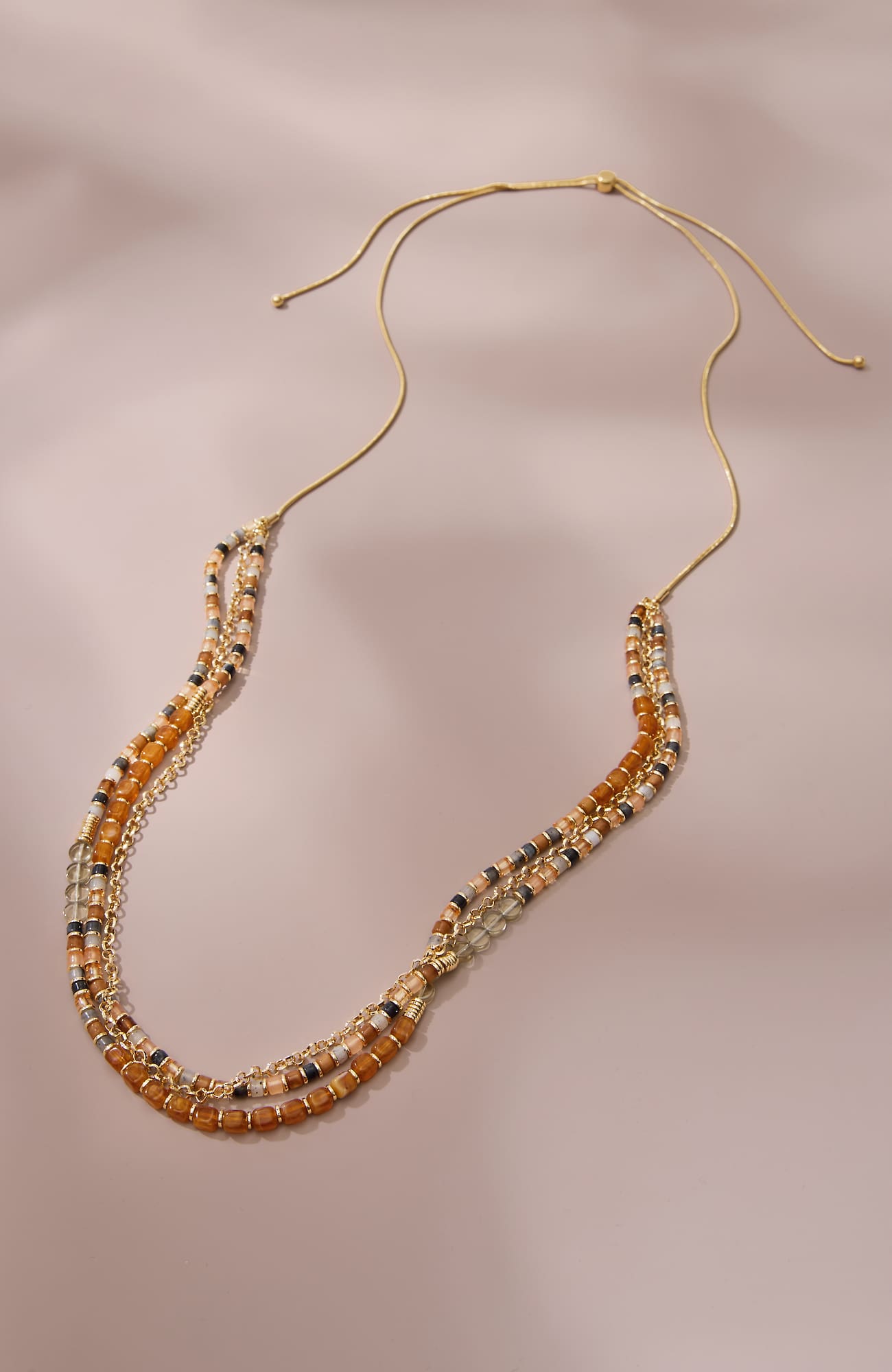 Jjill J.jill Free-spirit Beaded Necklace In Multi
