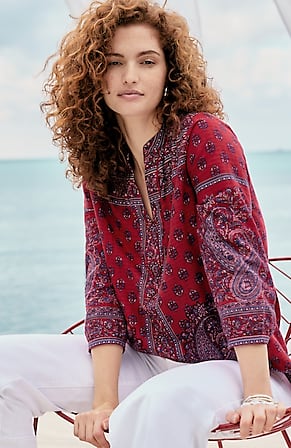 Image for Free-Spirit Paisley Popover