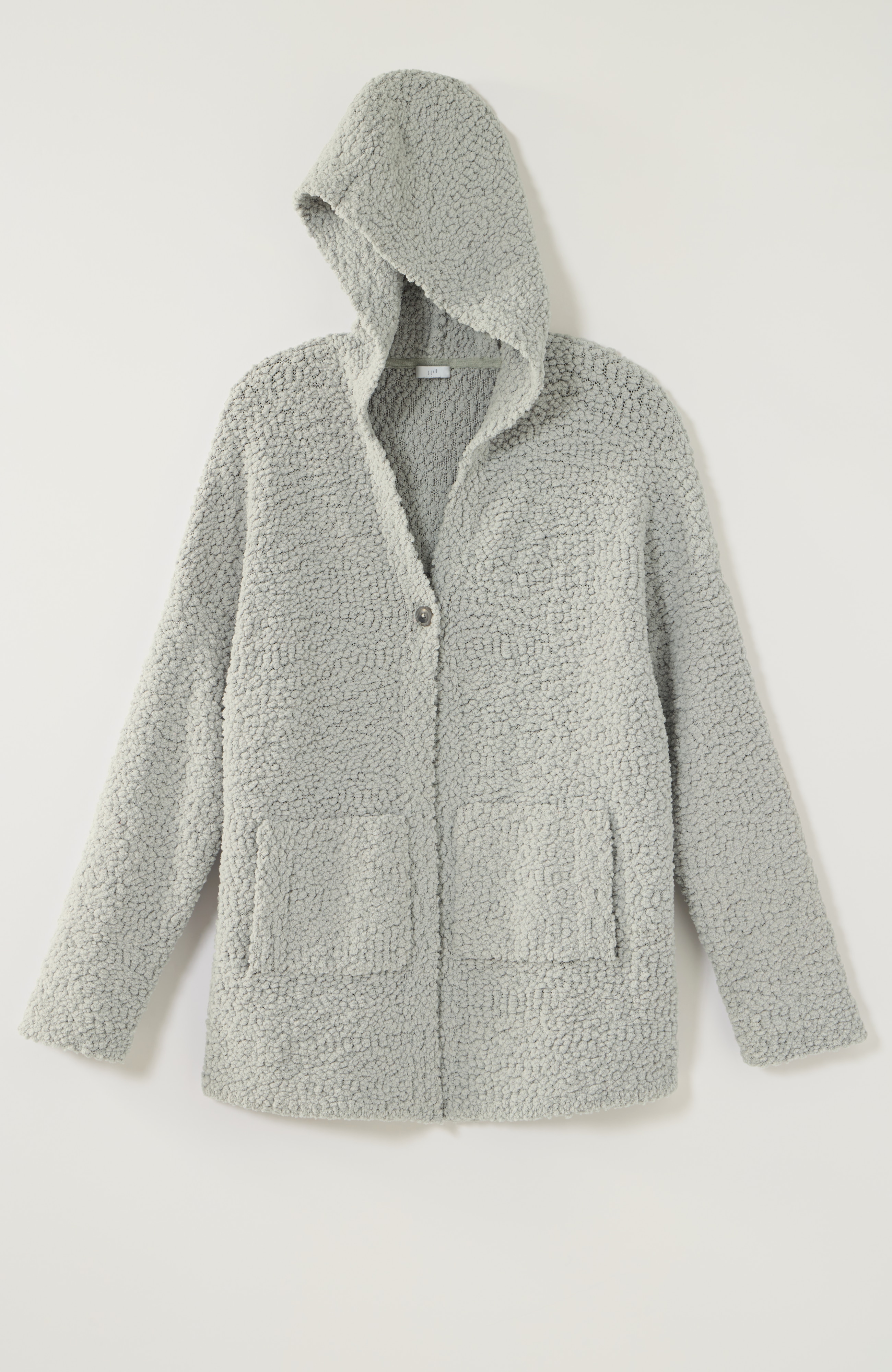 sleep cozy hooded cardi