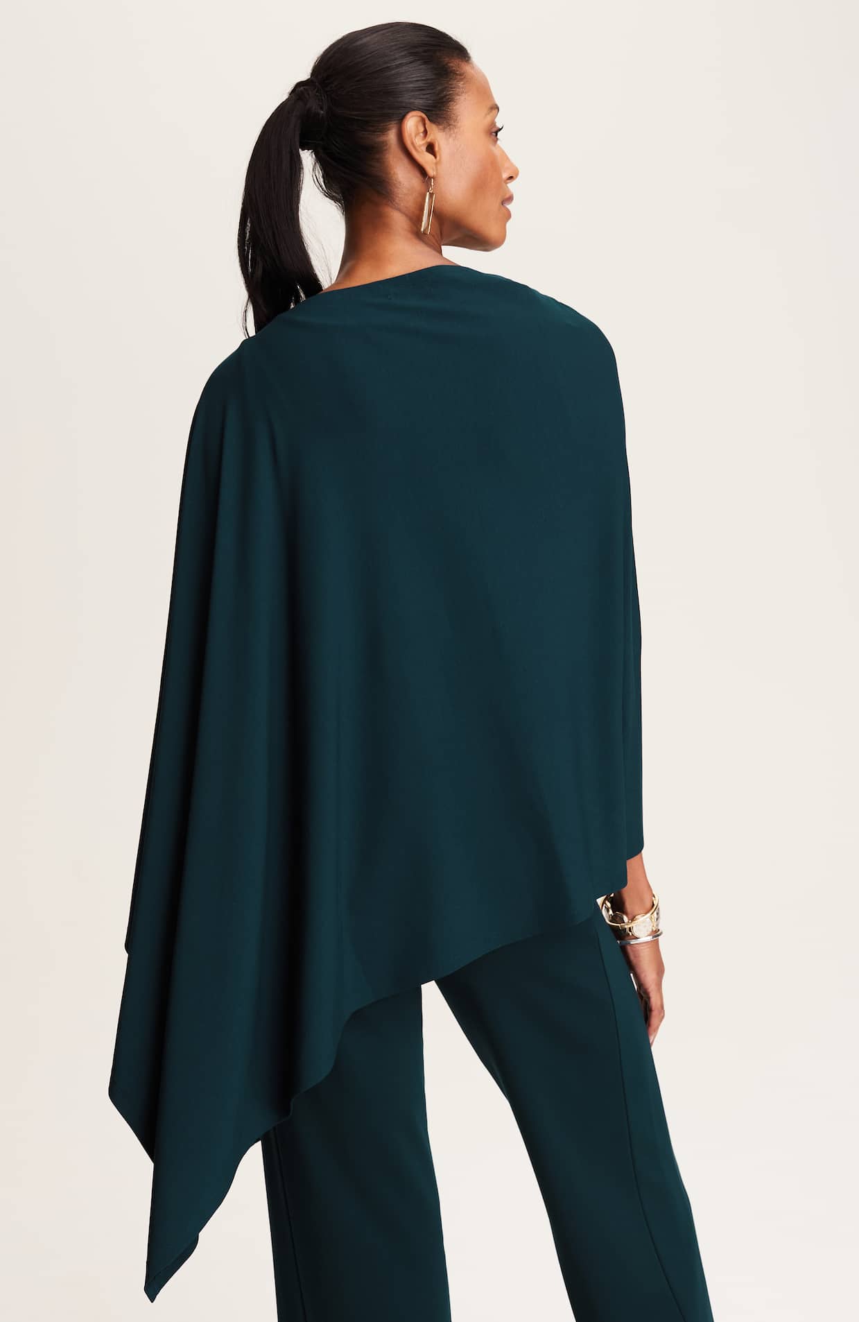 Wearever Asymmetric Poncho JJill