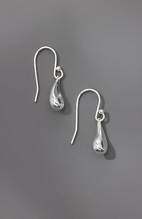 Image for Sterling Silver Teardrop Earrings