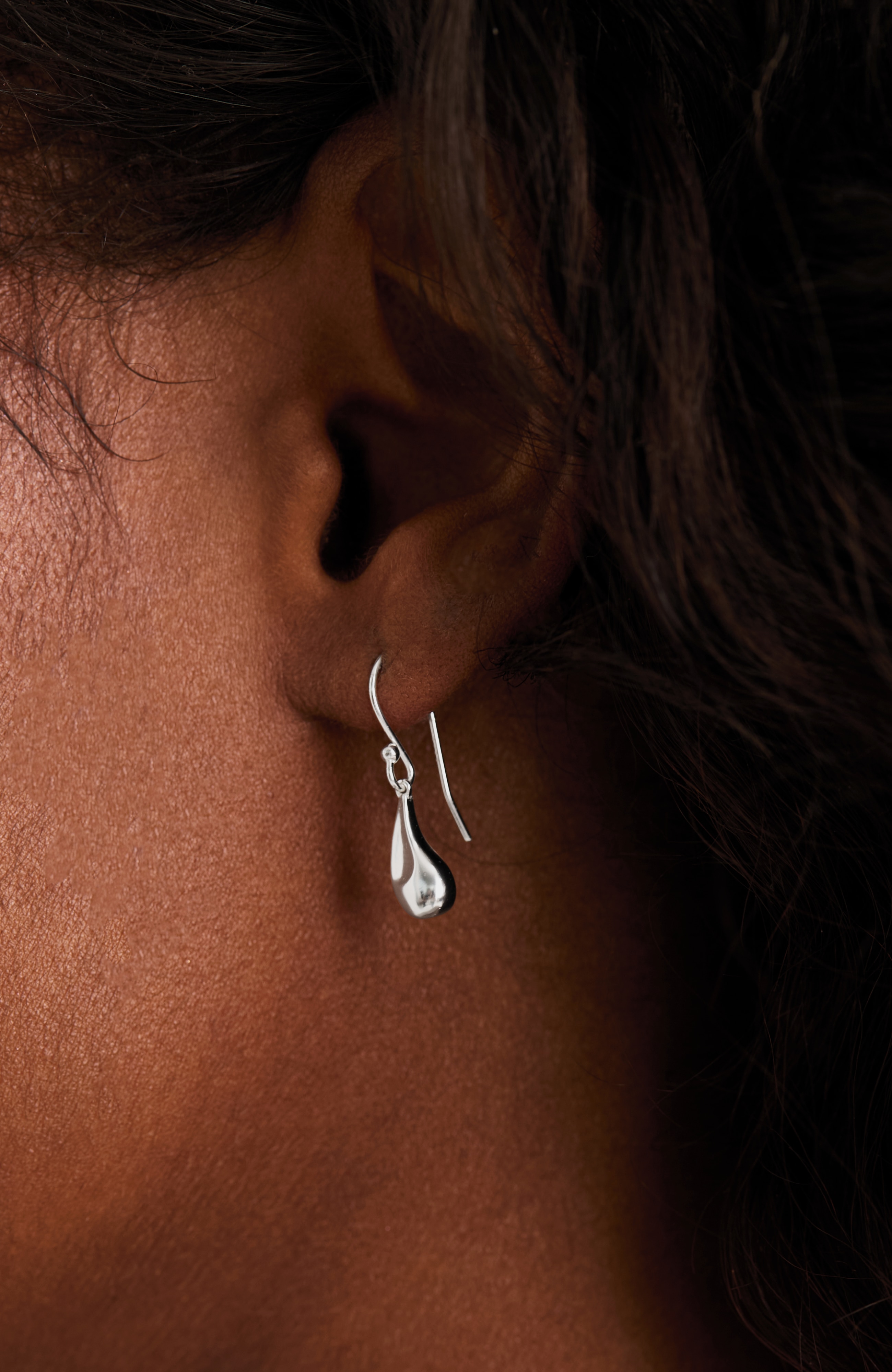 STERLING SILVER TEARDROP EARRINGS | JJill