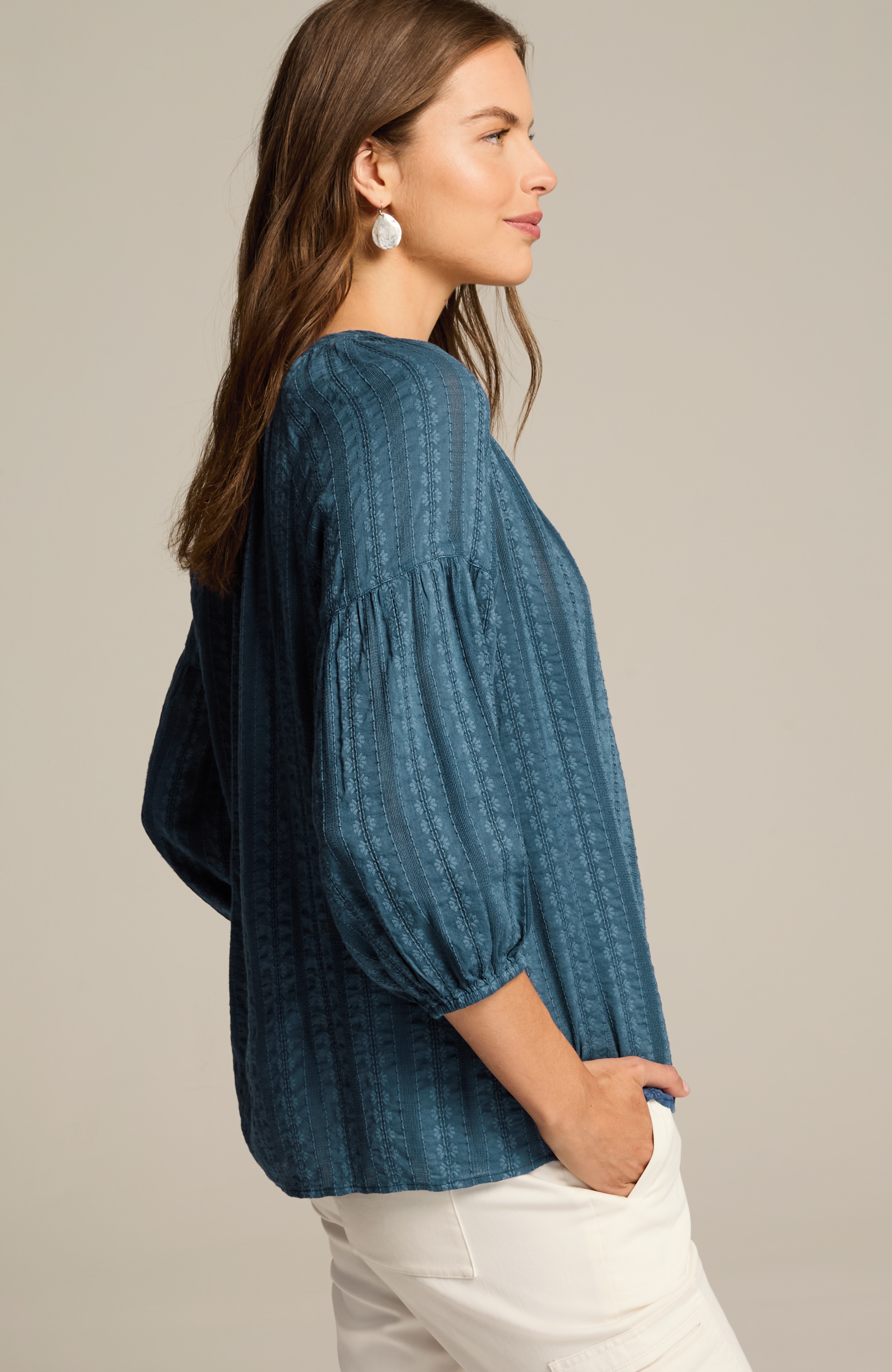 【BOHEMIAN SEOUL】24fw SLEEVE HOLE SHIRRING TOP BOHEMSEO SLEEVE HOLE SHIRRING TOP, BLACK – SeoulSeoul