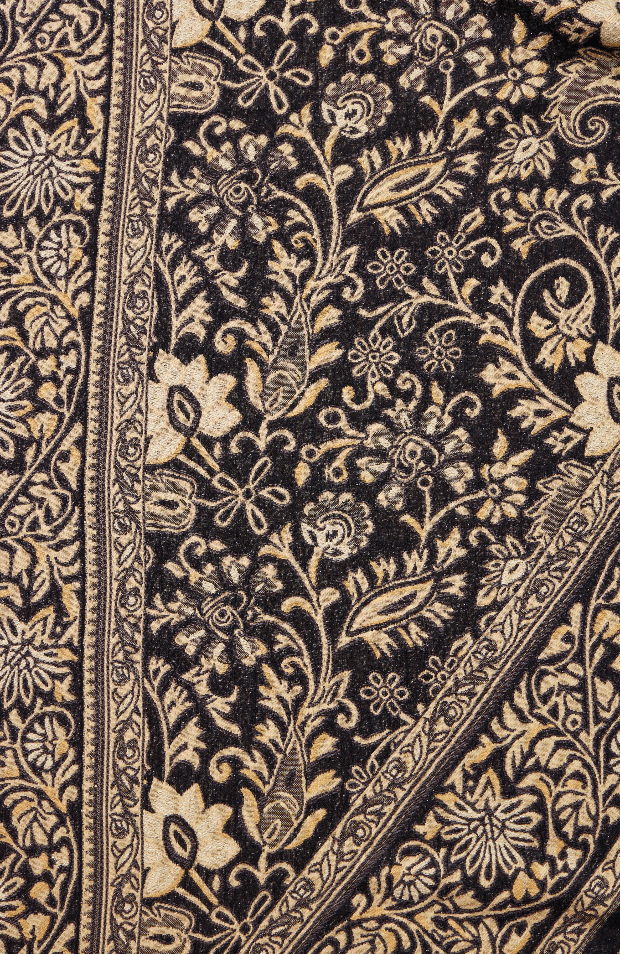 shimmering triangle scarf