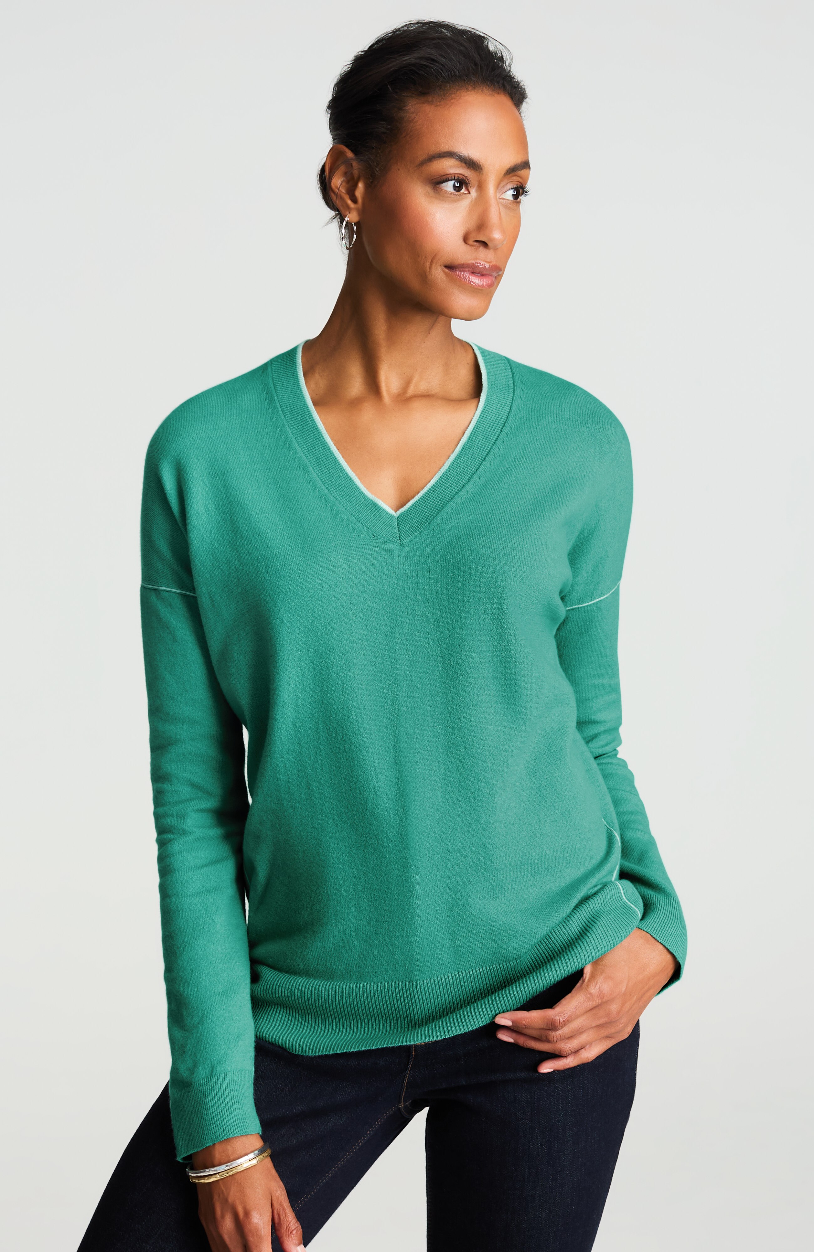 トップス 5351 V NECK KNIT トップス 5351 V NECK KNIT 定番人気】ホールガーメント Vネックニット