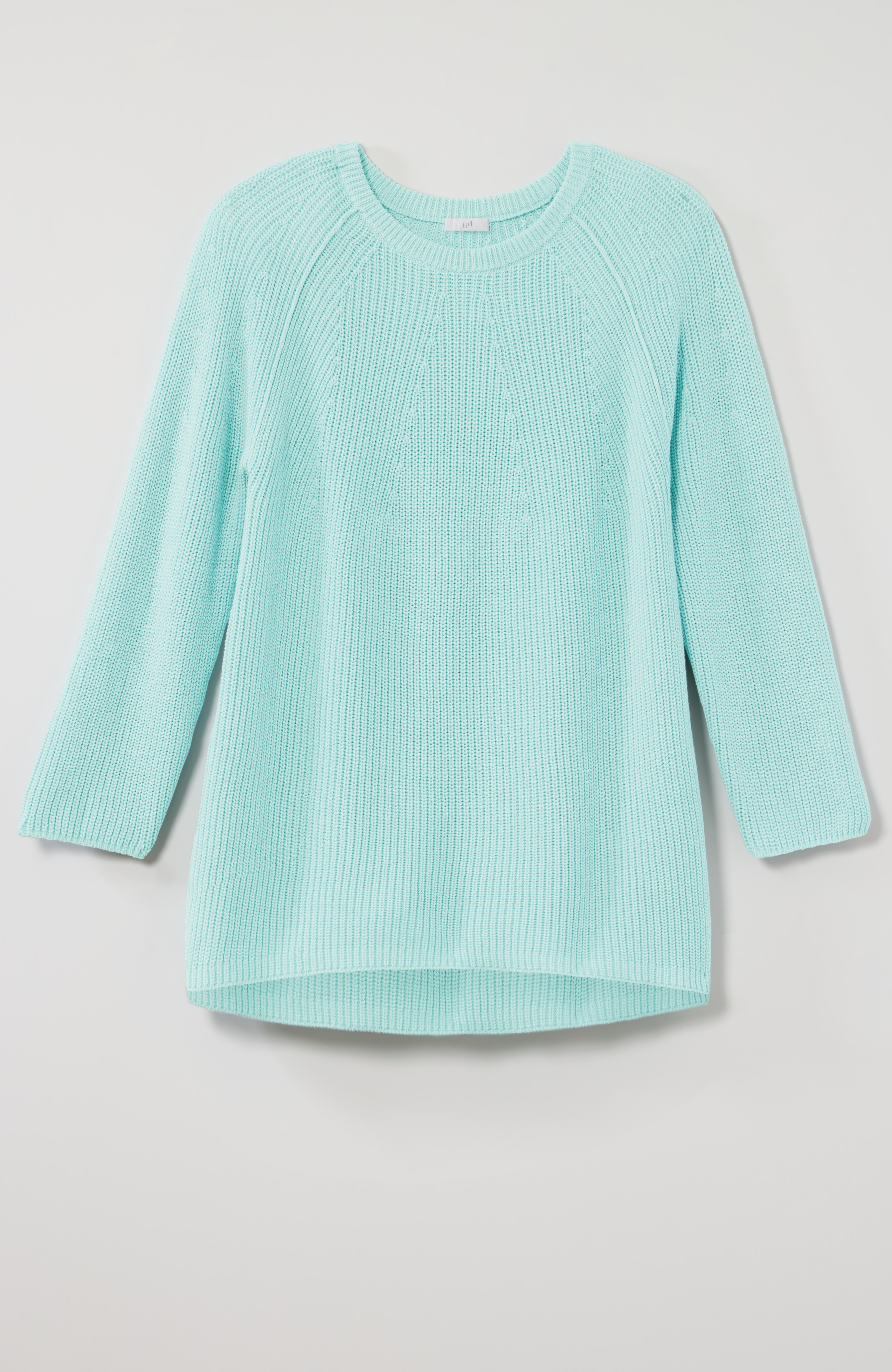 ribbed cotton sweater