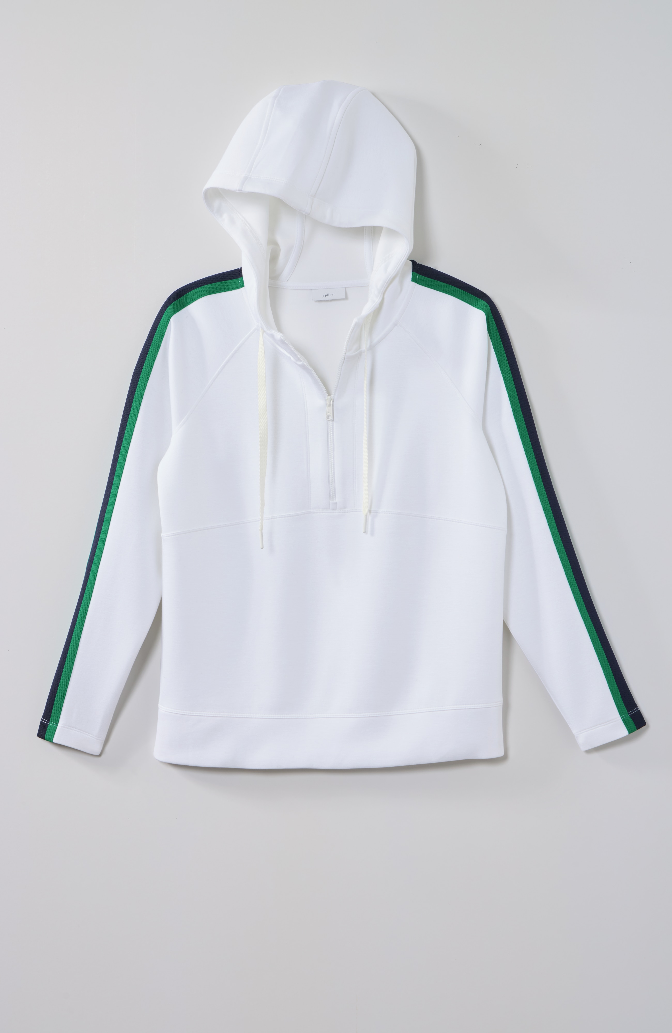 FIT ELEVATION KNIT 1/4-ZIP HOODIE | JJill