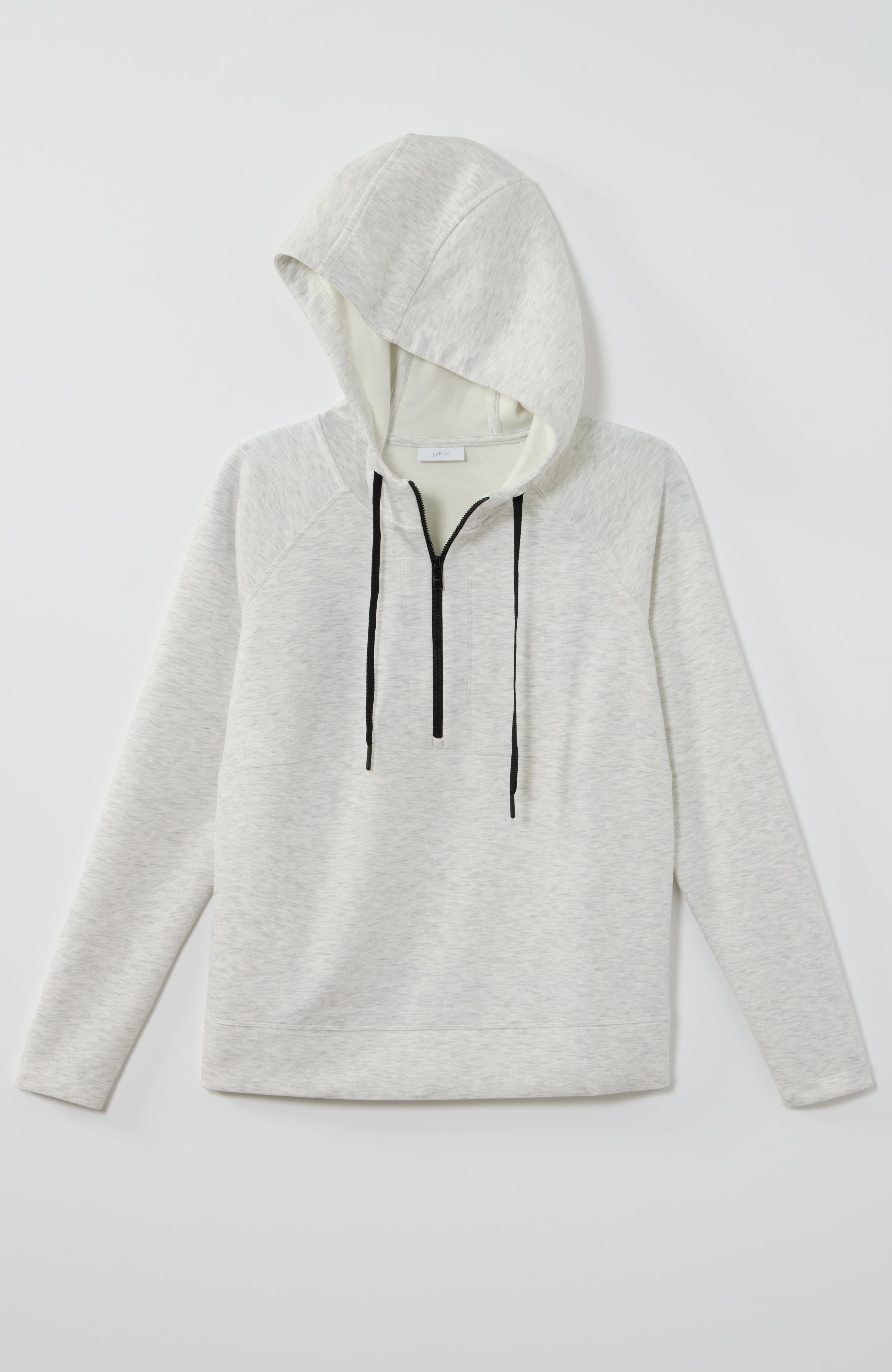 fit elevation knit 1/4-zip hoodie