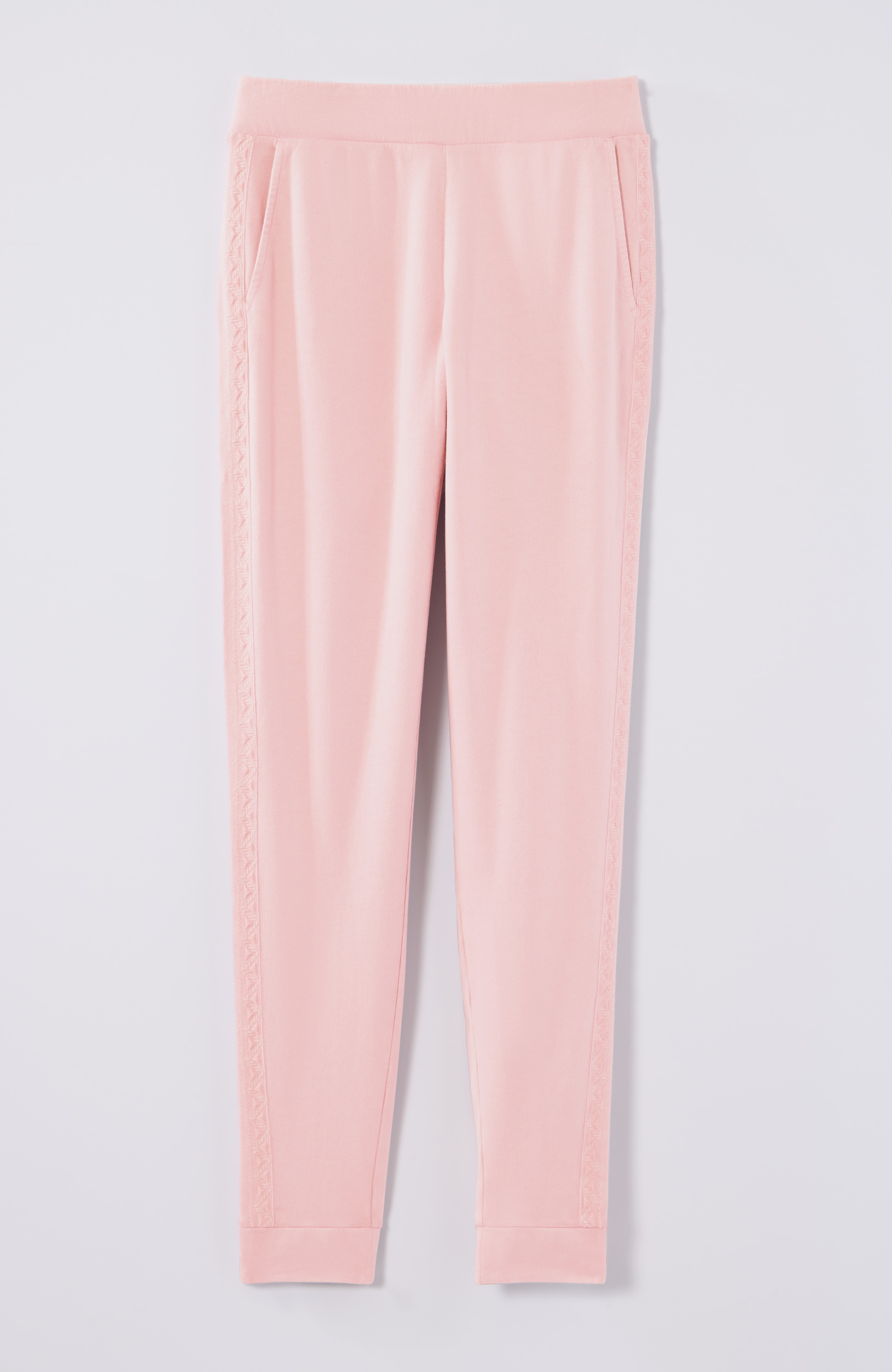 fit embroidered joggers