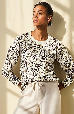 Image for Fit Tonal-Stitch Pullover