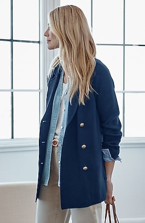 Image for Wearever Double-Breasted Sweater Blazer