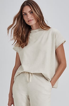Image for Getaway Mock-Neck Knit Top