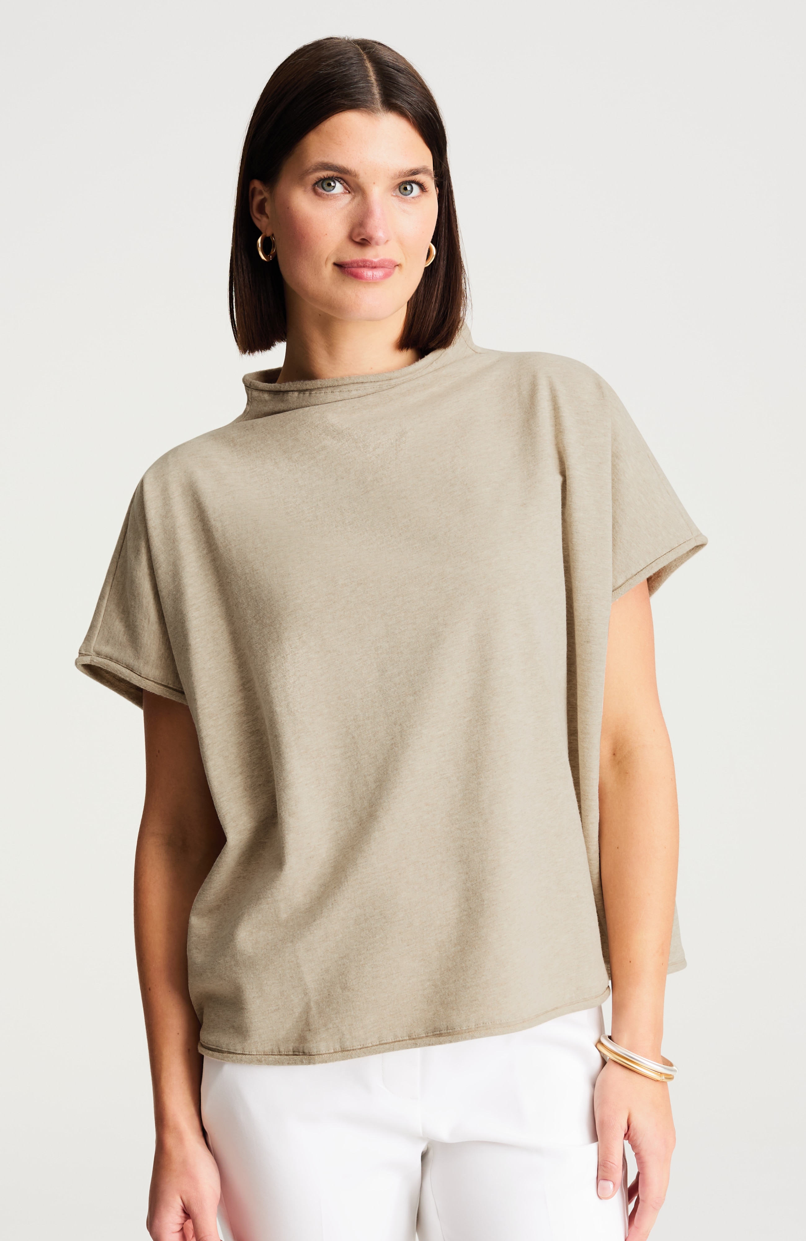 GETAWAY MOCK-NECK KNIT TOP | JJill GETAWAY MOCK-NECK KNIT TOP | JJill