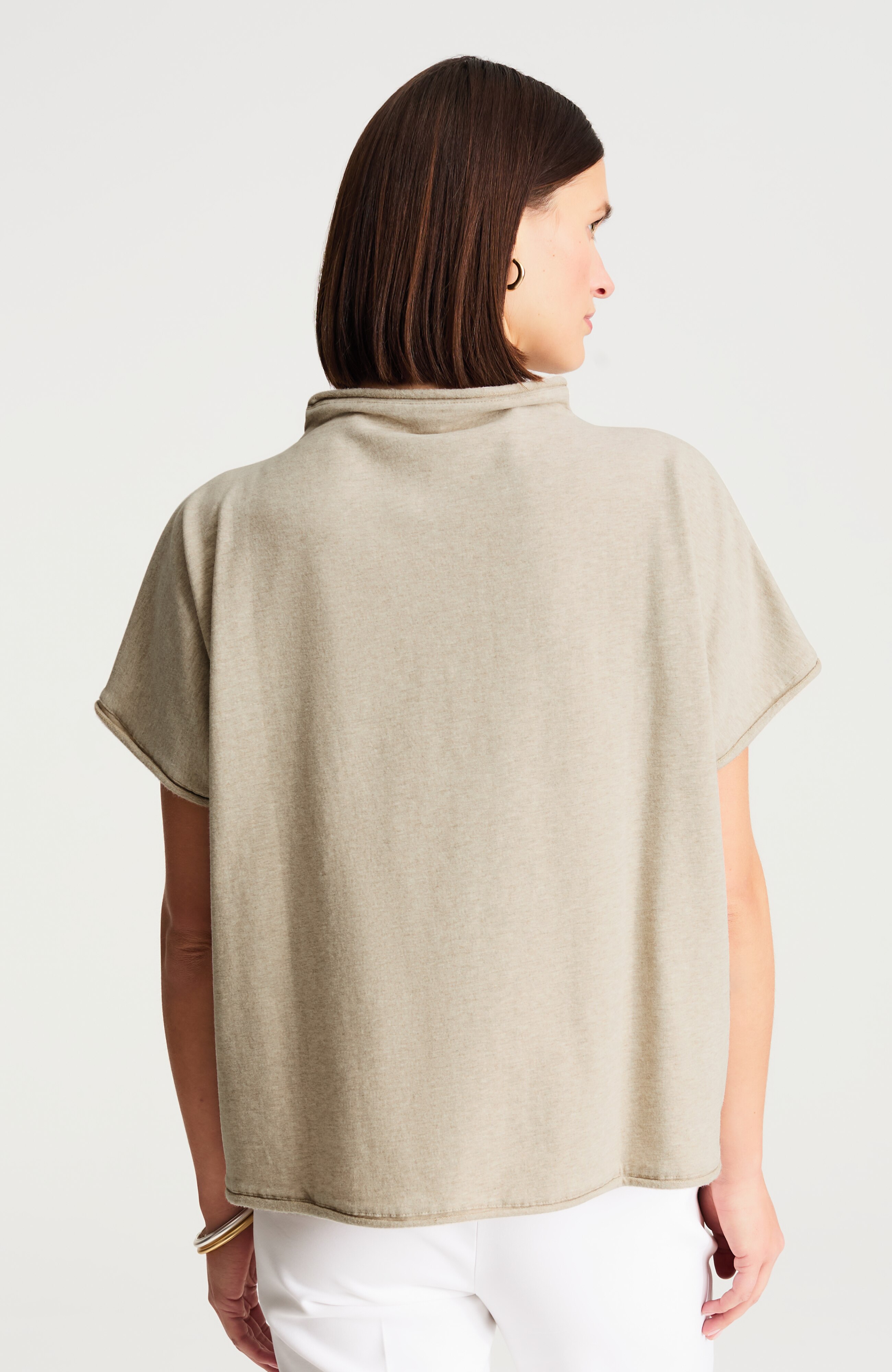 GETAWAY MOCK-NECK KNIT TOP | JJill
