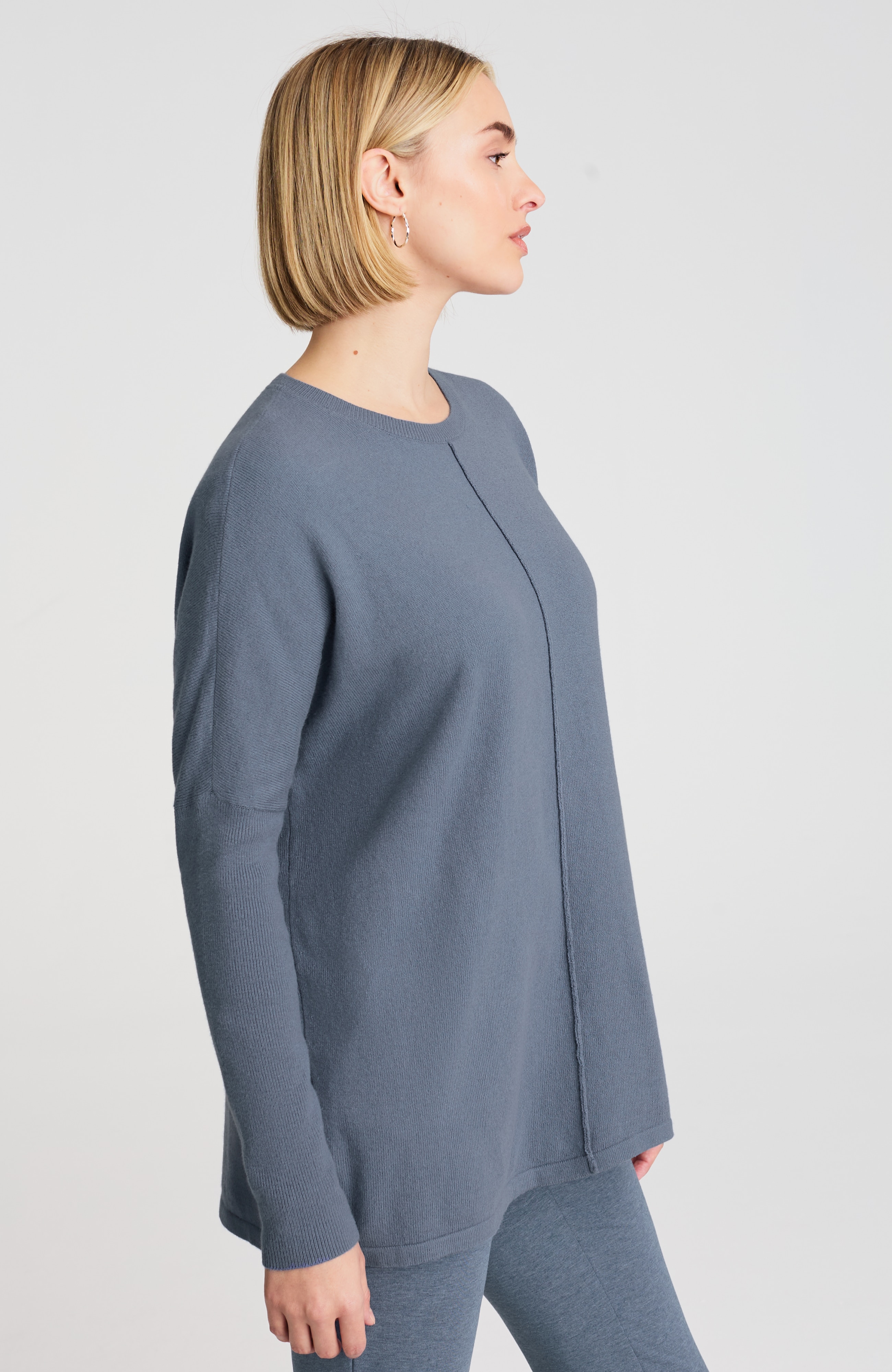 pure jill relaxed pullover sweater