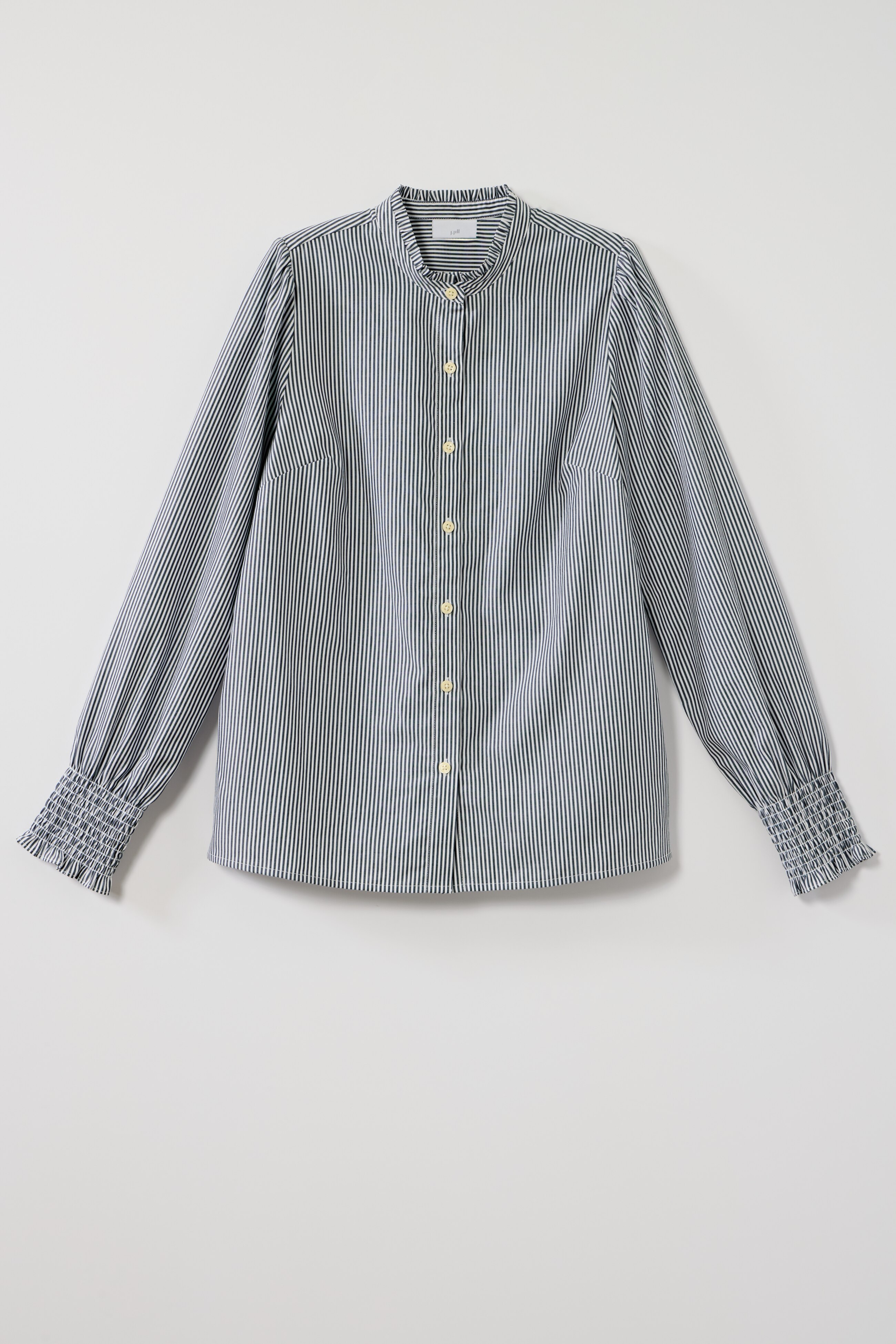 RUFFLED-NECK BLOUSE | JJill