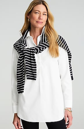 Image for Non-Iron Popover Tunic