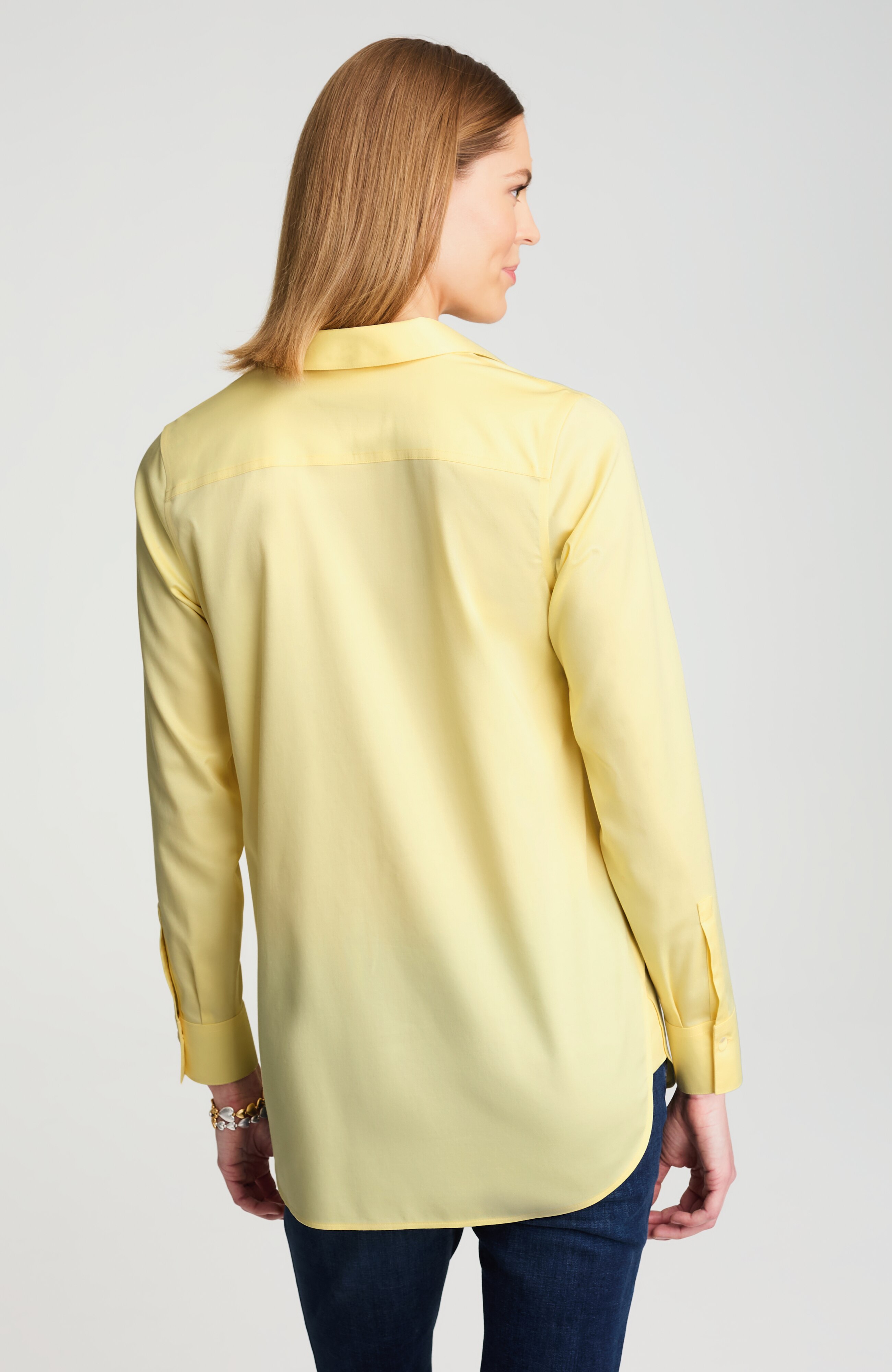 non-iron popover tunic