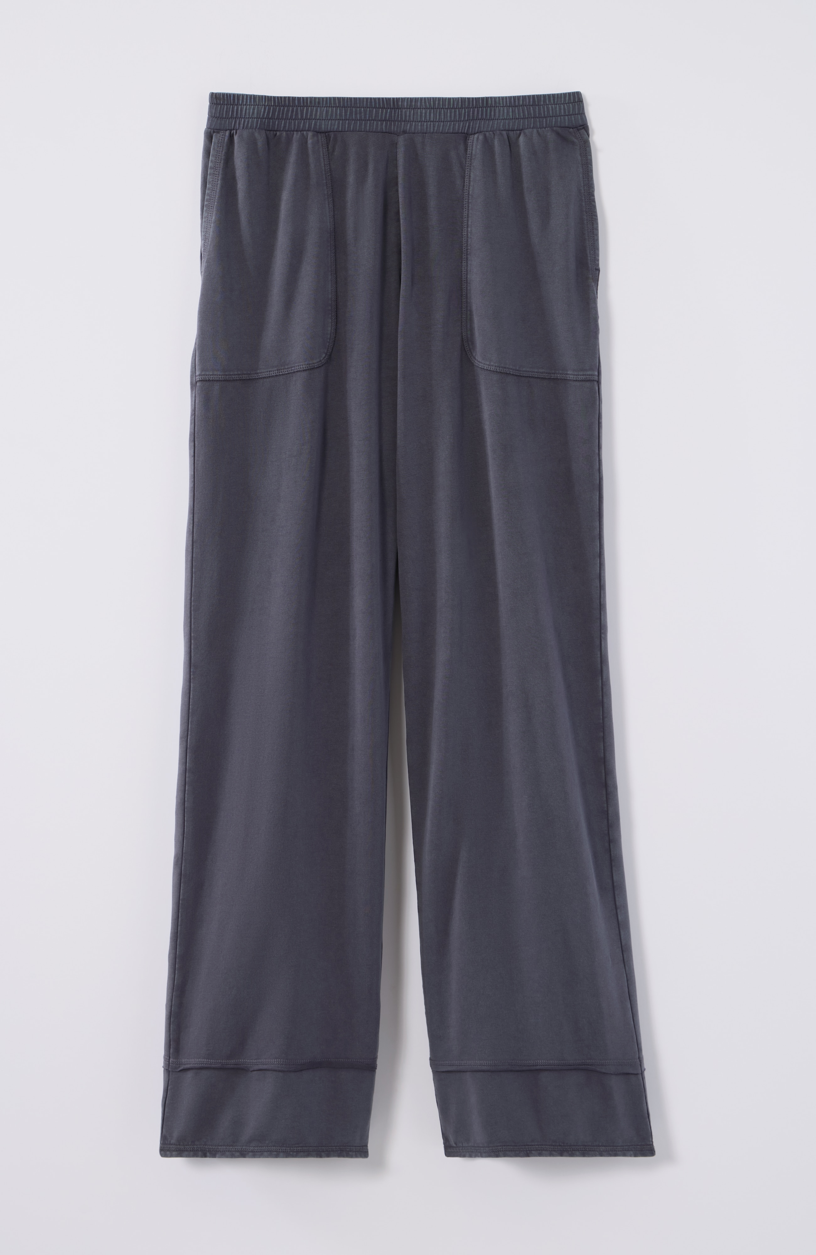 pure jill seamed french terry pants