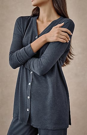Image for Pure Jill Tranquility Button-Front Top